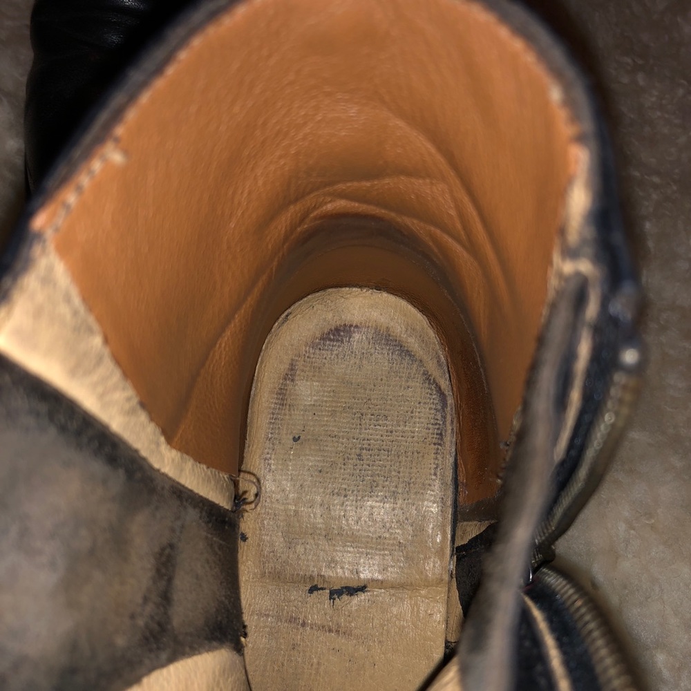 Frye ankle boots black 8 zip - Picture 7 of 7